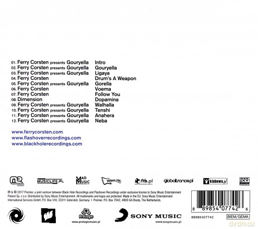 Ferry Corsten pres. Gouryella: From the Heavens [CD]
