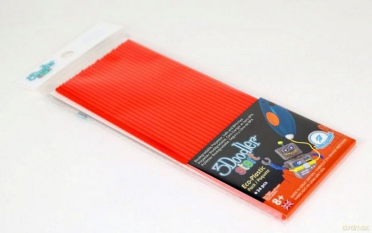 3DOODLER Wkład jednokolorowy Czerwony