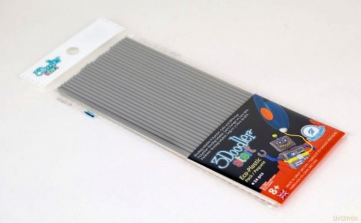 3DOODLER Wkład jednokolorowy Szary
