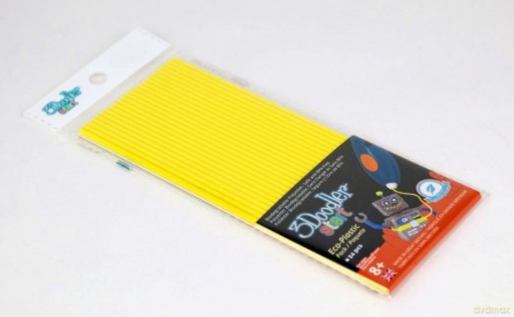 3DOODLER Wkład jednokolorowy Żółty