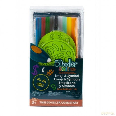 3DOODLER Zestaw szablonów Imoji