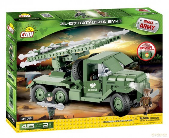 Armia BM-13 Katiusza ZIL-157 400 el. [KLOCKI]