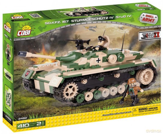 Armia Stug IV SDKFZ 167 410 el. [KLOCKI]