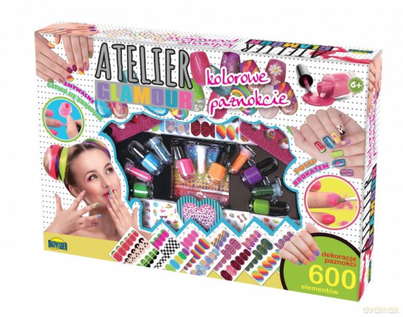 Atelier Glamour Kolorowe paznokcie