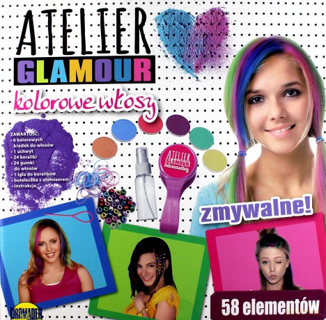 Atelier Glamour Kolorowe włosy