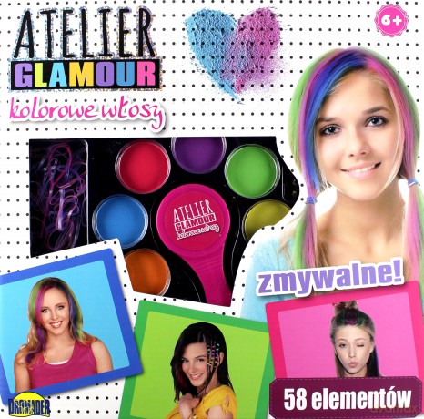 Atelier Glamour Kolorowe włosy