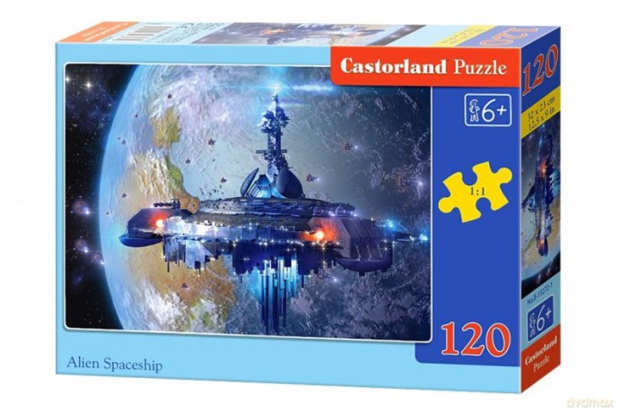 CASTOR 120 el. Statek kosmitów [PUZZLE]