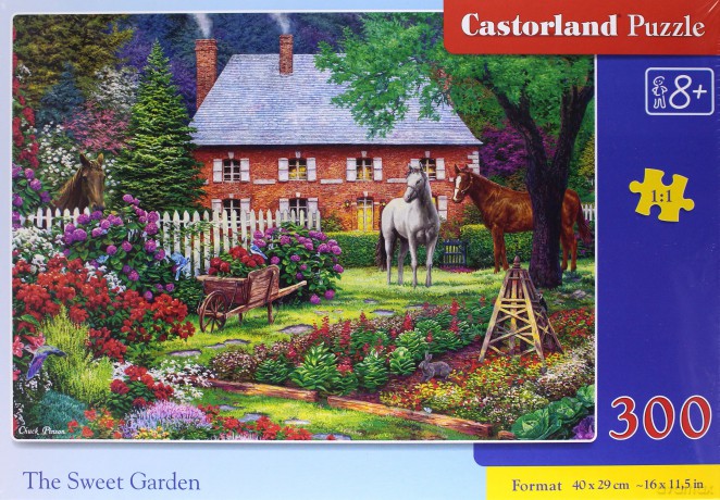 CASTOR 300 el. Ogród [PUZZLE]