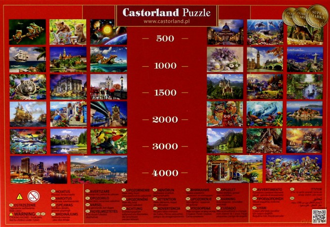 CASTOR 500 el. Dziewczyna z koniem [PUZZLE]