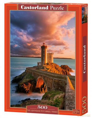 CASTOR 500 el. Latarnia morska Petit Minou France [PUZZLE]