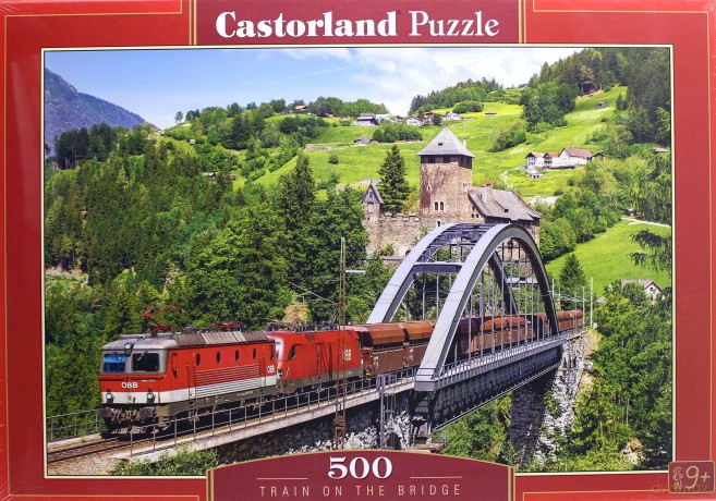 CASTOR 500 el. Pociąg na moście [PUZZLE]