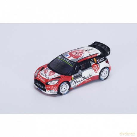 Citroen DS3 WRC #8 S. Lefebvre/G. Moreau 5th Monte Carlo 2016 Abu Dhabi Total World Rally Team