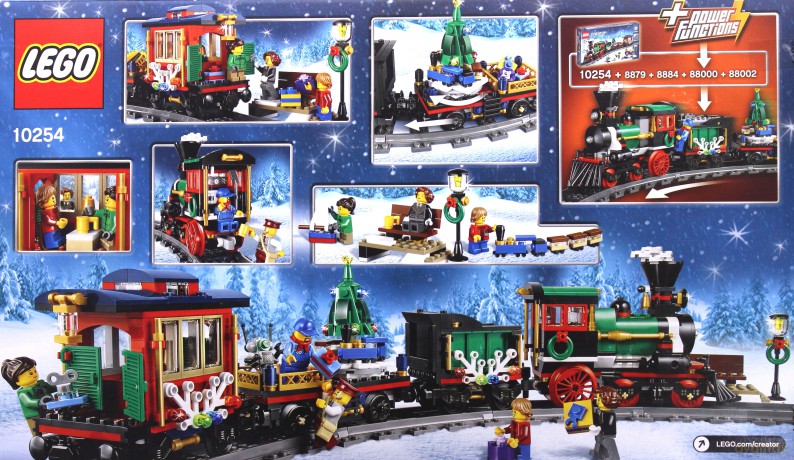 LEGO Creator Świąteczny pociąg (10254) [KLOCKI]
