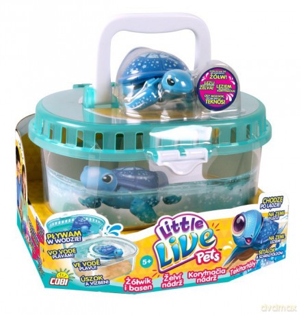 LITTLE LIVE PETS Żółwik z basenem
