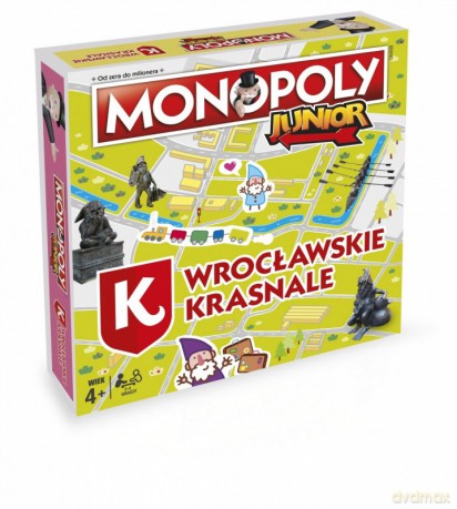 Monopoly Junior Wrocławskie Krasnale [GRA]