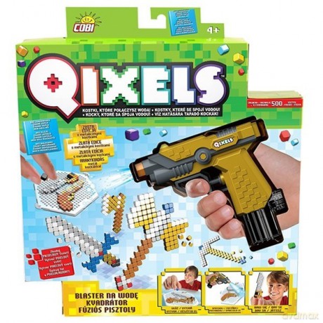 QIXELS Złoty blaster na wodę