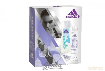 Adidas Zestaw prezentowy Adipure Woman (dezodorant spray 150 ml + żel pod prysznic Protect 250 ml)
