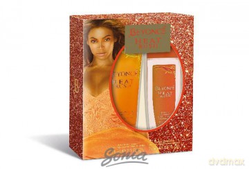 Beyonce Zestaw prezentowy Heat Rush (dezodorant naturalny spray 75 ml + balsam do ciała 75 ml)