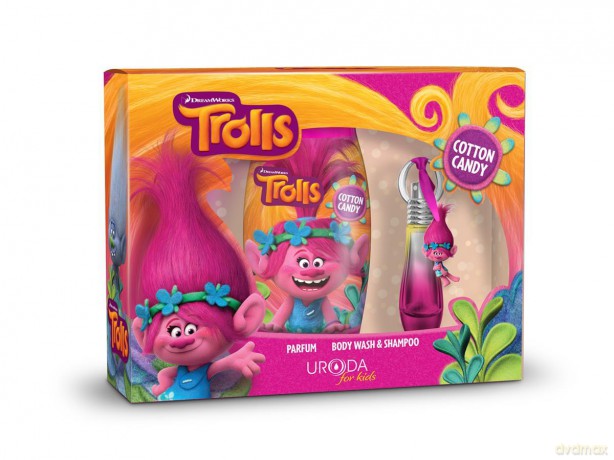Bi-es Disney Zestaw prezentowy Trolls (perfumka 15 ml + żel pod prysznic 2w1 250 ml)