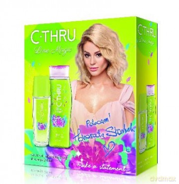 C-THRU Zestaw prezentowy Lime Magic (Deo naturalny spray 75 ml + Żel pod prysznic 250 ml)