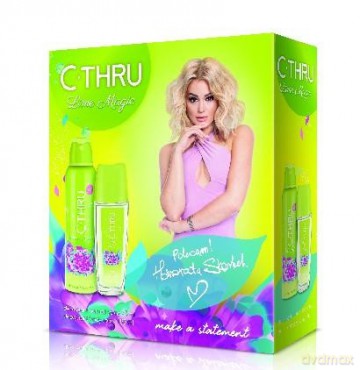 C-THRU Zestaw prezentowy Lime Magic (Deo spray 150 ml + Deo naturalny spray 75 ml)