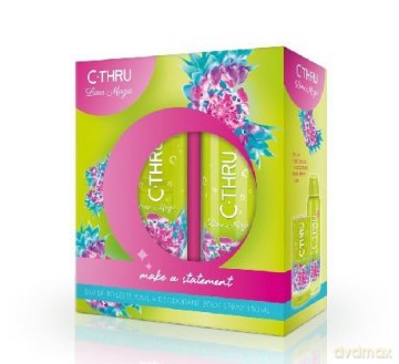 C-THRU Zestaw prezentowy Lime Magic (Woda toaletowa 30 ml + Deo spray 150 ml)