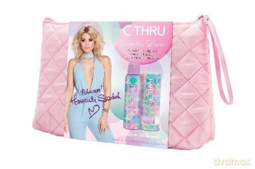 C-THRU Zestaw prezentowy Tender Love (Woda toaletowa 50 ml + Deo spray 150 ml) kosmetyczka