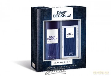 David Beckham Zestaw prezentowy Beyond Blue (dezodorant spray 150 ml + dezodorant naturalny spray 75 ml)