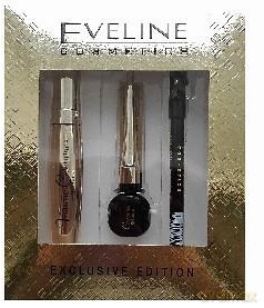Eveline Zestaw prezentowy (tusz Volume Celebrities + Eyeliner Celebrities + konturówka do oczu)