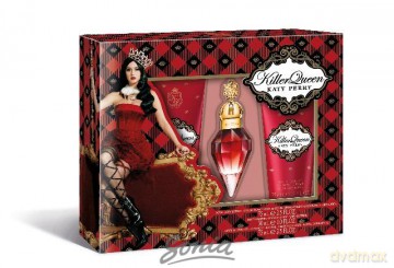 Katy Perry Zestaw prezentowy Killer Queen (woda perfumowana 30 ml + balsam do ciała 75 ml + żel pod prysznic 75 ml)