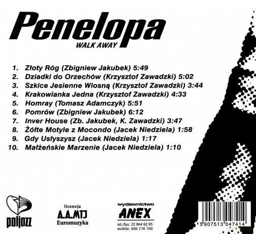 Walk Away: Penelopa (digipack) [CD]
