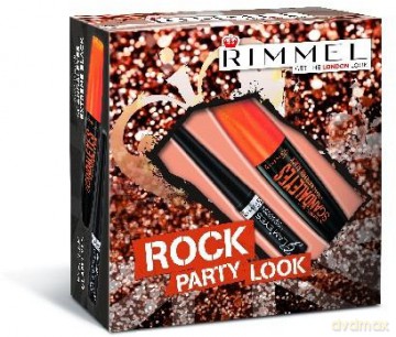 Rimmel Zestaw prezentowy (maskara Scandaleyes extra czarna + eyeliner Glam'Eyes czarny)