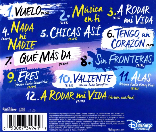 Soy Luna soundtrack (PL) 1-2 Pakiet [2CD]