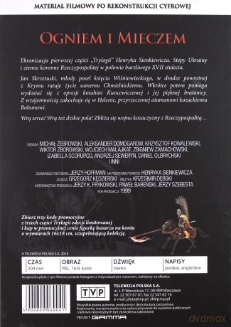 Trylogia - Ogniem i mieczem wydanie specjalne z figurką [DVD]+[FIGURKA]