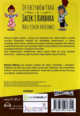 Detektywów para Jacek i Barbara - Dariusz Rekosz [AUDIOBOOK]