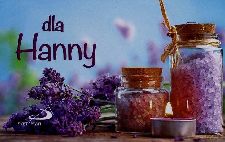 Imiona. Dla Hanny [KSIĄŻKA]