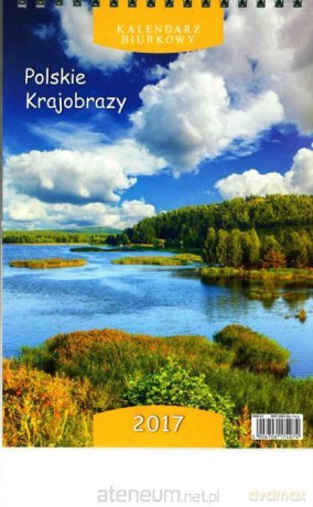 Kalendarz biurkowy duży 2017 - Polskie [KALENDARZ]
