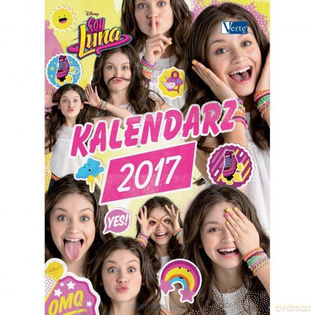 Kalendarz książkowy 2017 - Soy Luna [KALENDARZ]