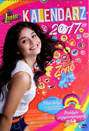 Kalendarz wieloplanszowy 2017 - Soy Luna [KALENDARZ]