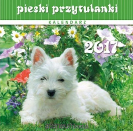 Kalendarz wieloplanszowy mini 2017 - Pieski [KALENDARZ]