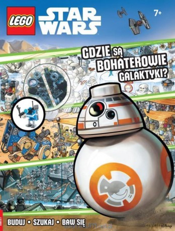 Lego STAR WARS. Gdzie są bohaterowie galaktyki (Gwiezdne Wojny) [KSIĄŻKA]