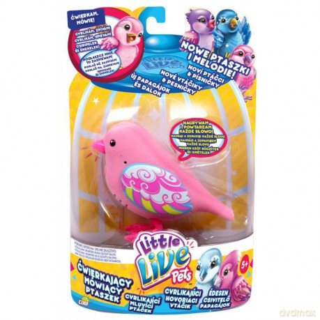 Little Live Pets. Ptaszki zestaw podstawowy różne rodzaje