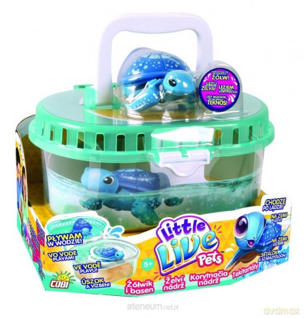 Little Live Pets. Żółwik z basenem