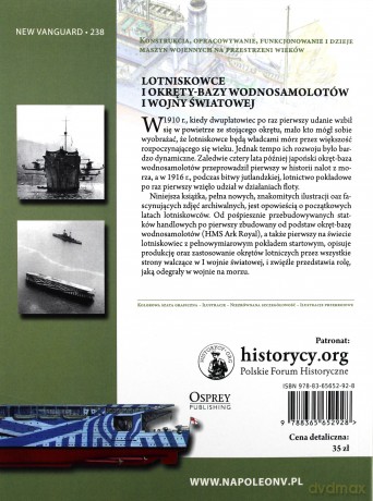 Lotniskowce i okręty-bazy wodnosamolotów I Wojny Światowej - Mark Lardas [KSIĄŻKA]