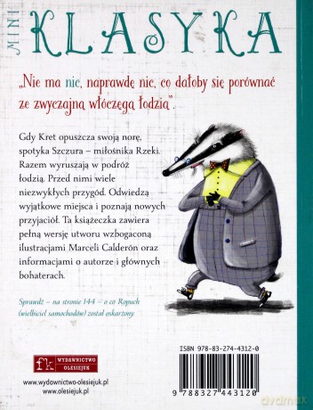 Mini Klasyka: O czym szumią wierzby [KSIĄŻKA]