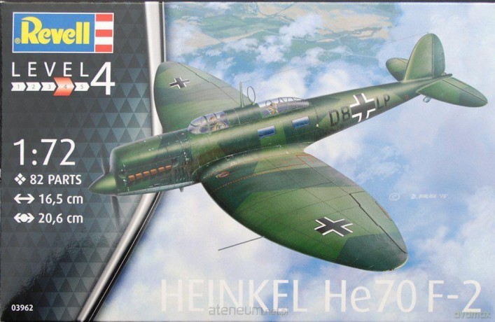 Model-Set. Heinkel He 70 F-2