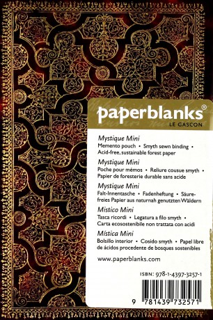 Notatnik mini Mystique
