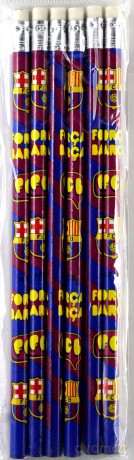 Ołówek FC Barcelona (6 szt)