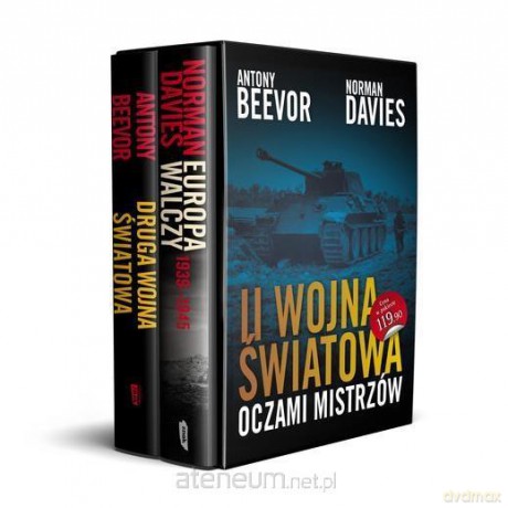 Pakiet - II Wojna Światowa Oczami Mistrzów - Anthony Beevor, Norman Davies [KSIĄŻKA]