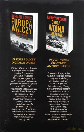 Pakiet - II Wojna Światowa Oczami Mistrzów - Anthony Beevor, Norman Davies [KSIĄŻKA]